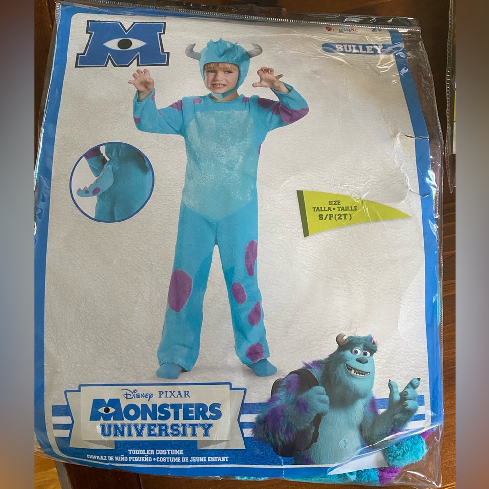 Sully toddler Halloween costume